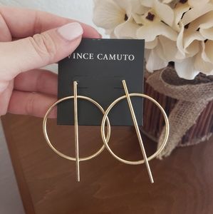 Vince Camuto Gold Tone Earrings